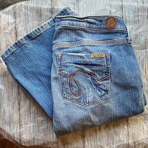 Hint Jeans Trendy Blue Boot Cut Jeans for Women